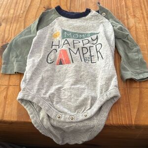 Long sleeve onesie,3-6 months